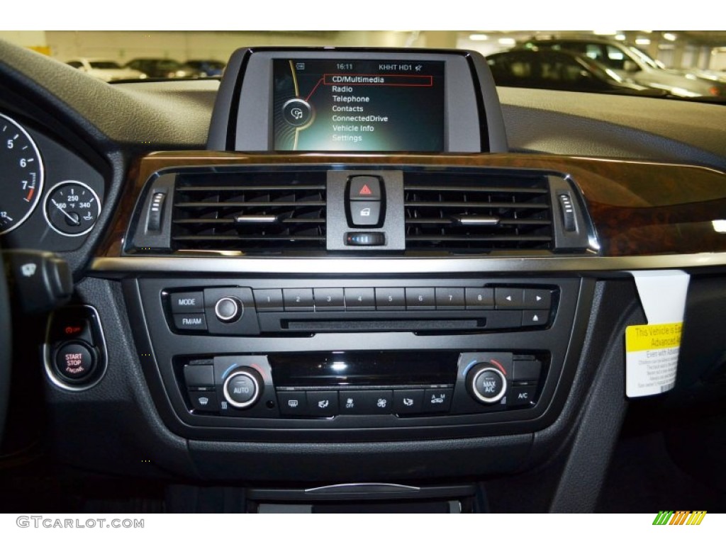 2014 3 Series 328i Sedan - Glacier Silver Metallic / Black photo #8