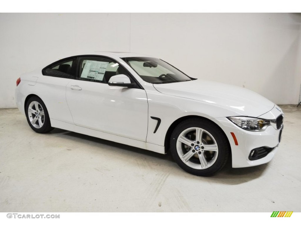 Alpine White 2014 BMW 4 Series 428i Coupe Exterior Photo #87453992