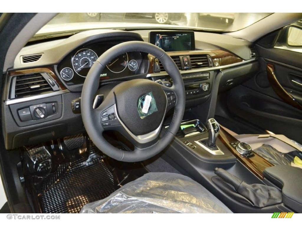 Black Interior 2014 BMW 4 Series 428i Coupe Photo #87454055