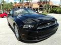2013 Black Ford Mustang V6 Convertible  photo #2