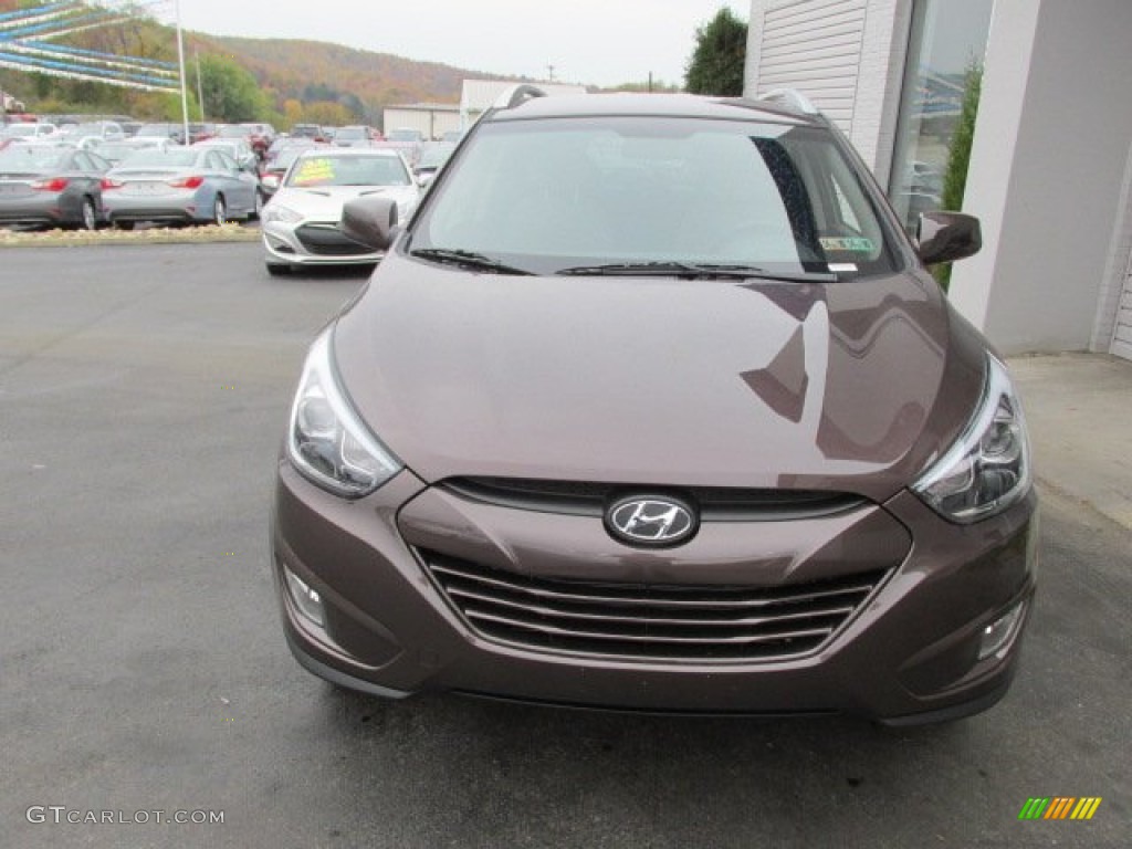 2014 Tucson SE - Kona Bronze / Beige photo #4