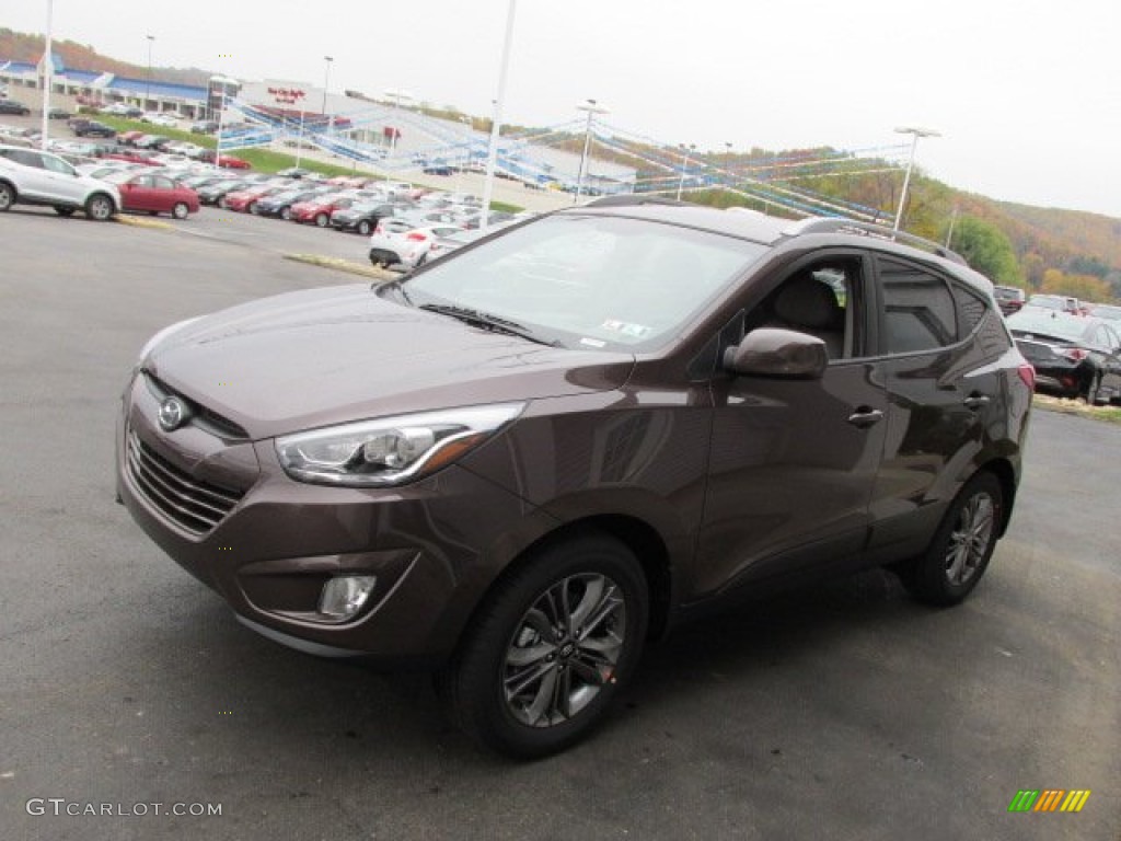 2014 Tucson SE - Kona Bronze / Beige photo #5