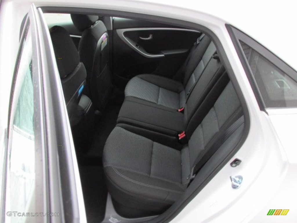 2013 Elantra GT - Monaco White / Black photo #13