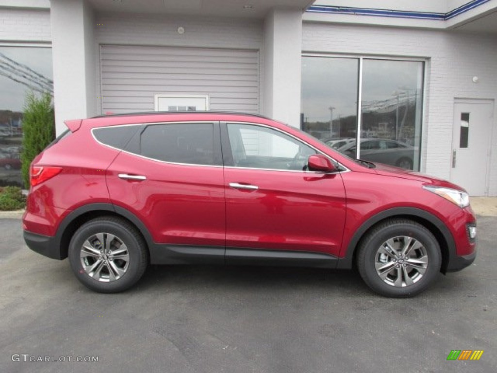 Serrano Red 2014 Hyundai Santa Fe Sport AWD Exterior Photo #87456476