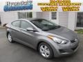 2013 Harbor Gray Metallic Hyundai Elantra GLS  photo #1