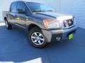 Smoke Gray 2011 Nissan Titan SV Crew Cab