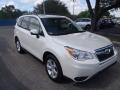 Satin White Pearl 2014 Subaru Forester 2.5i Touring Exterior