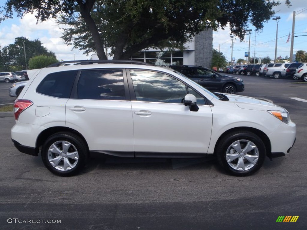 Satin White Pearl 2014 Subaru Forester 2.5i Touring Exterior Photo #87458837
