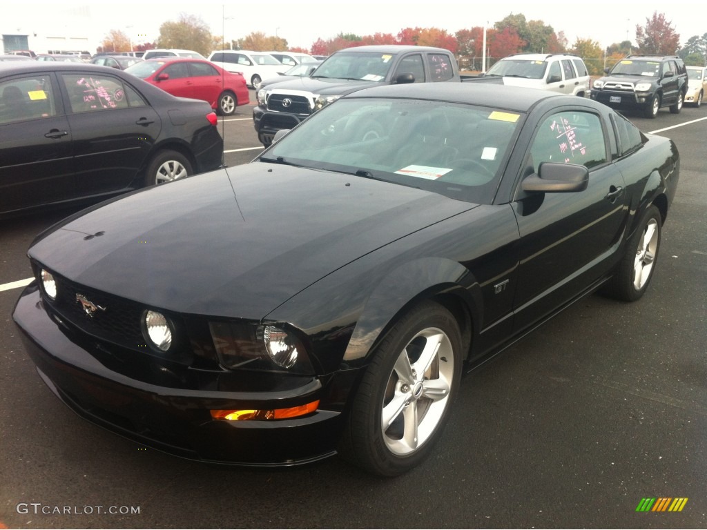 Black 2006 Ford Mustang GT Premium Coupe Exterior Photo #87459098
