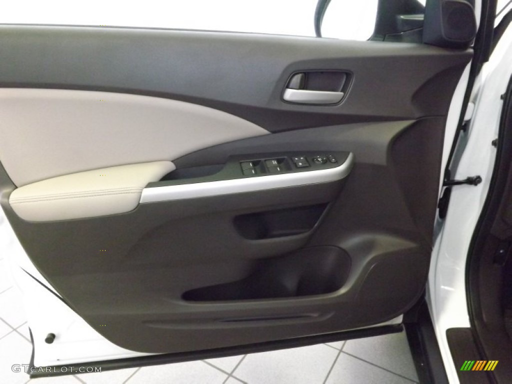 2014 CR-V EX-L - White Diamond Pearl / Beige photo #10