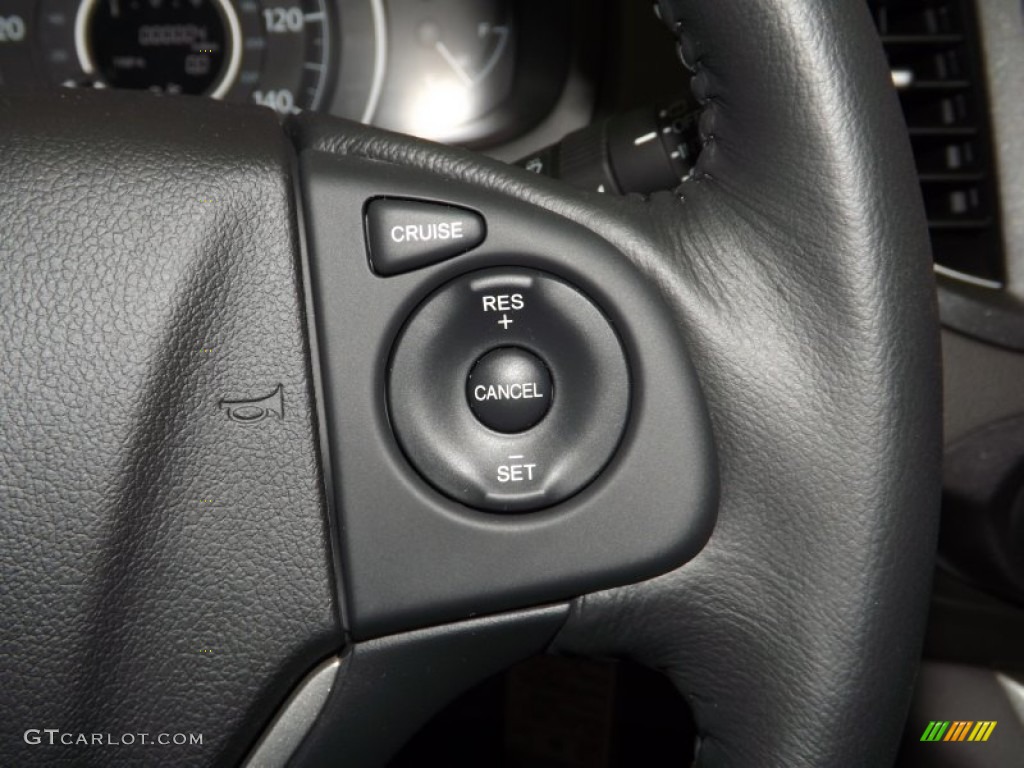 2014 CR-V EX-L - White Diamond Pearl / Beige photo #24