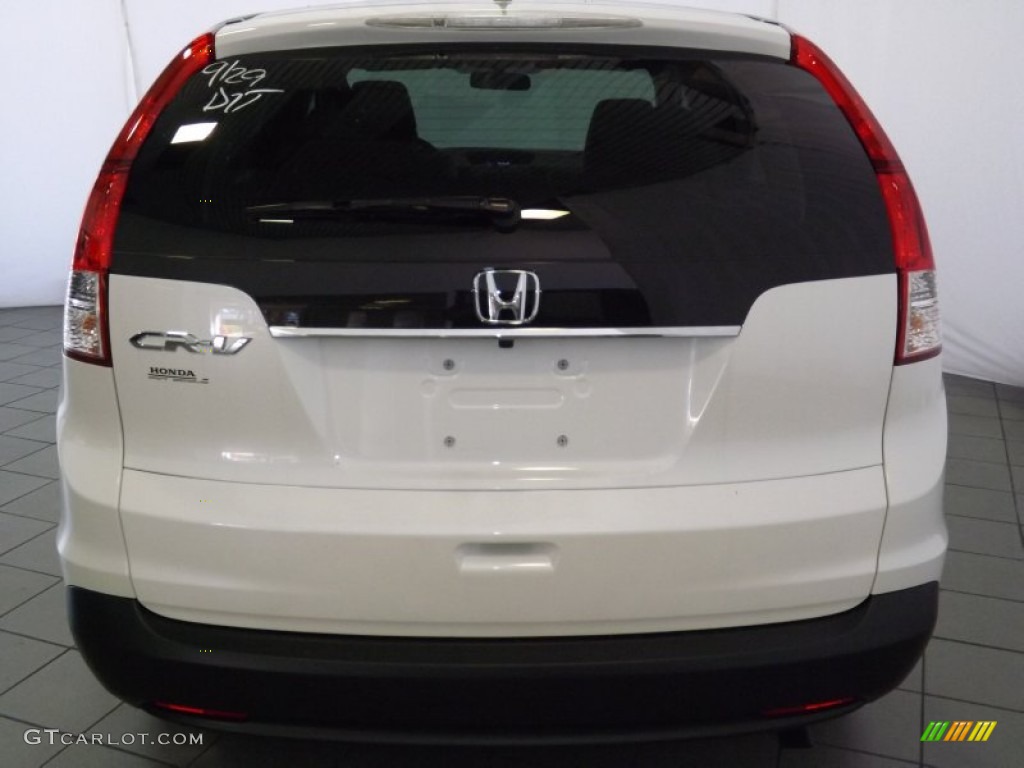 2014 CR-V EX - White Diamond Pearl / Beige photo #7