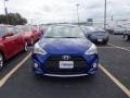 2013 Marathon Blue Hyundai Veloster Turbo  photo #2