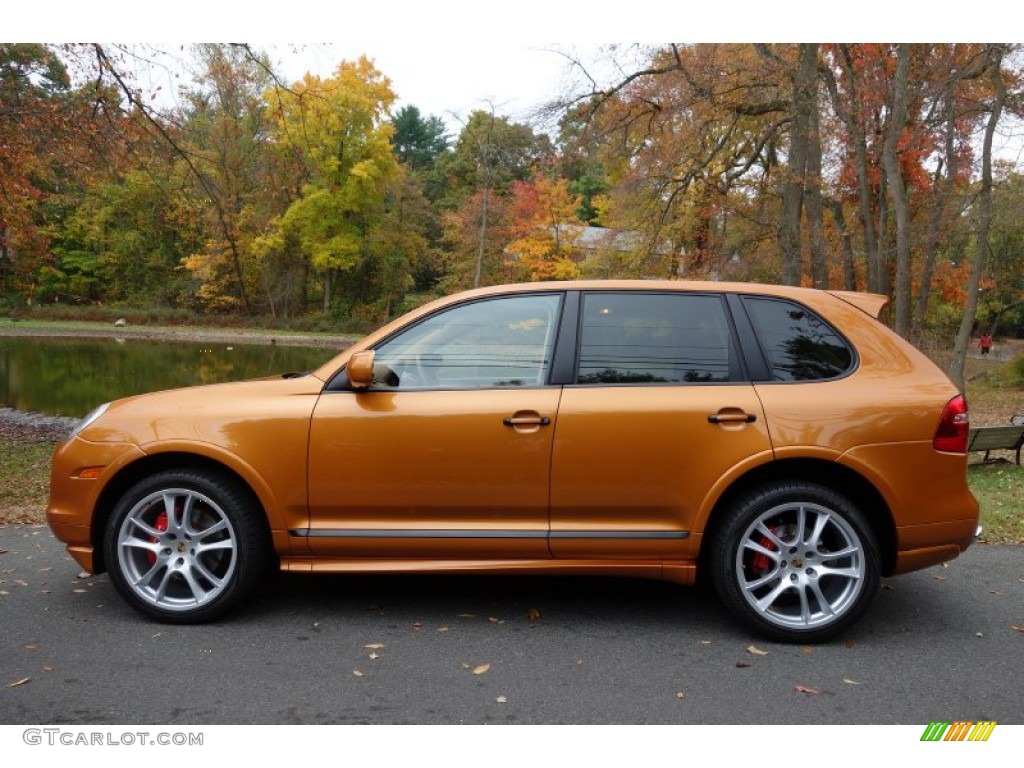 2010 Cayenne GTS - Nordic Gold Metallic / Havanna/Sand Beige photo #3