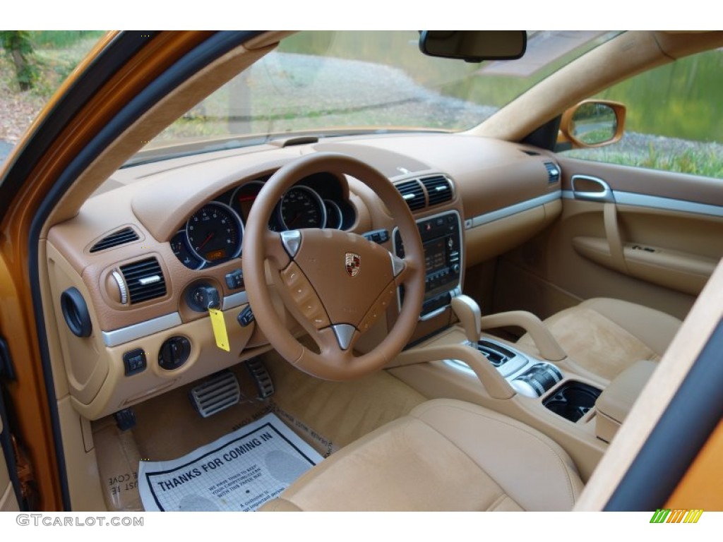 Havanna/Sand Beige Interior 2010 Porsche Cayenne GTS Photo #87461365