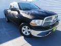 Brilliant Black Crystal Pearl 2009 Dodge Ram 1500 ST Quad Cab