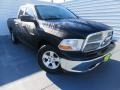 2009 Brilliant Black Crystal Pearl Dodge Ram 1500 ST Quad Cab  photo #2