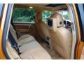 2010 Porsche Cayenne Havanna/Sand Beige Interior Rear Seat Photo