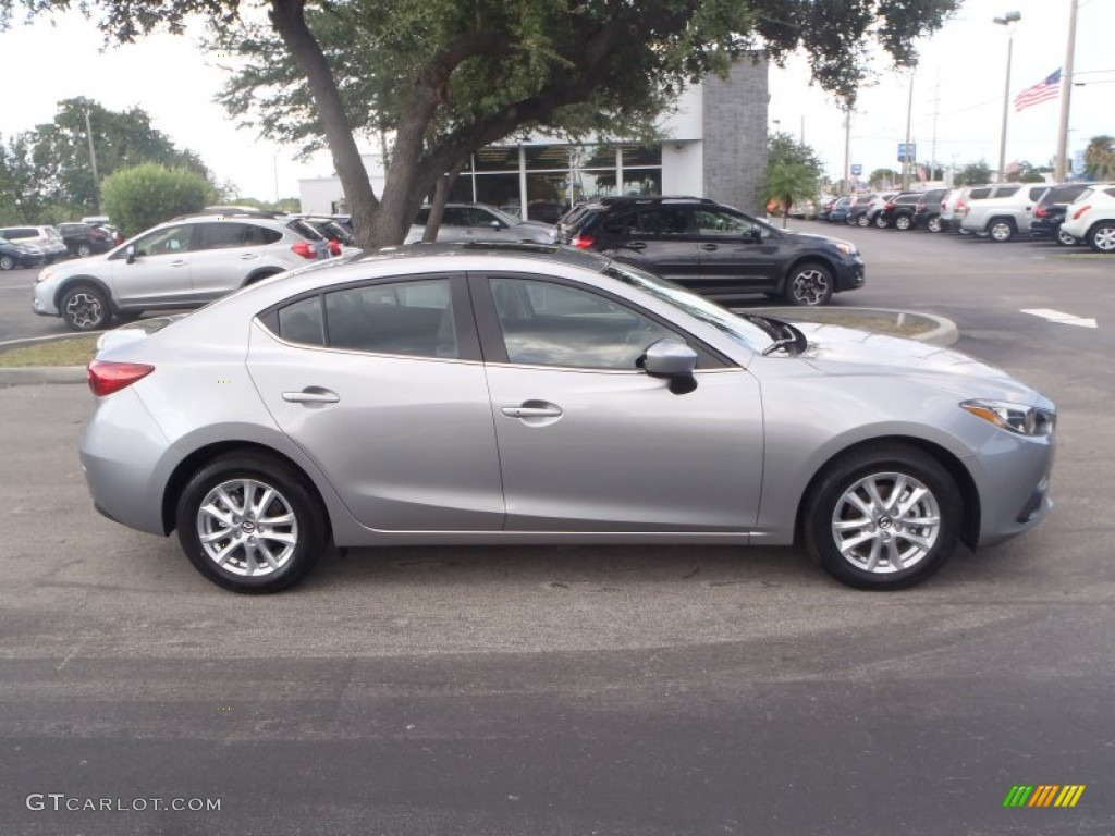 Liquid Silver Metallic 2014 Mazda MAZDA3 i Grand Touring 4 Door Exterior Photo #87461555