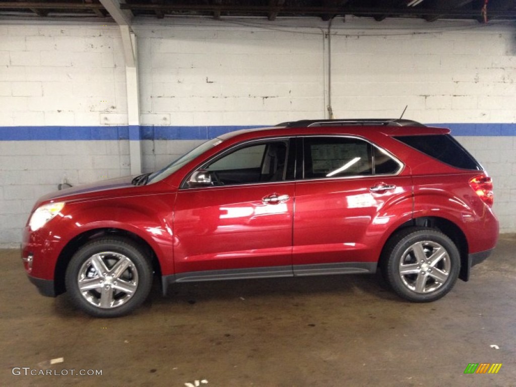 Crystal Red Tintcoat 2014 Chevrolet Equinox LTZ AWD Exterior Photo #87461804