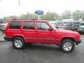 2000 Flame Red Jeep Cherokee Sport 4x4  photo #20