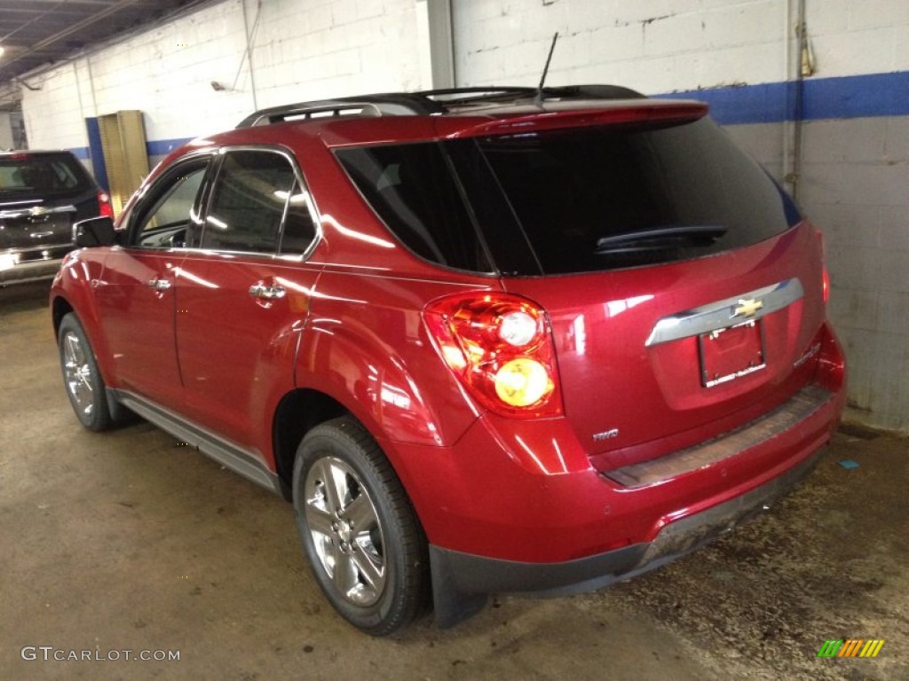 2014 Equinox LTZ AWD - Crystal Red Tintcoat / Jet Black photo #4