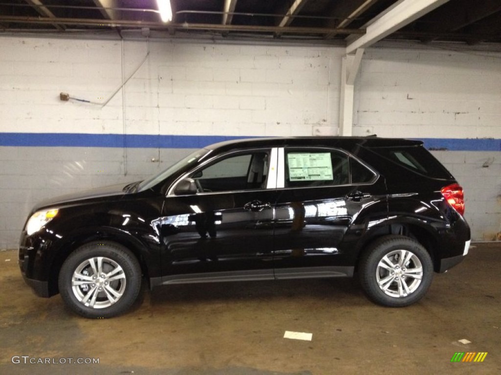 Black 2014 Chevrolet Equinox LS AWD Exterior Photo #87462293