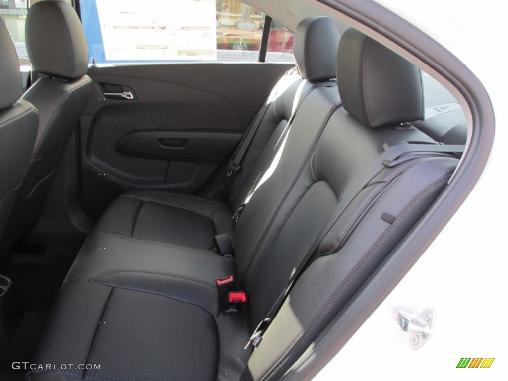 2014 Chevrolet Sonic LTZ Sedan Rear Seat Photo #87463460