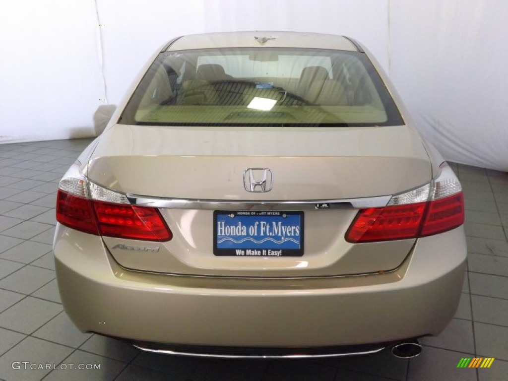2014 Accord EX-L Sedan - Champagne Frost Pearl / Ivory photo #7