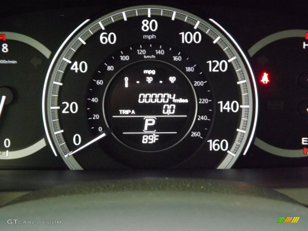 2014 Accord EX-L Sedan - Champagne Frost Pearl / Ivory photo #27