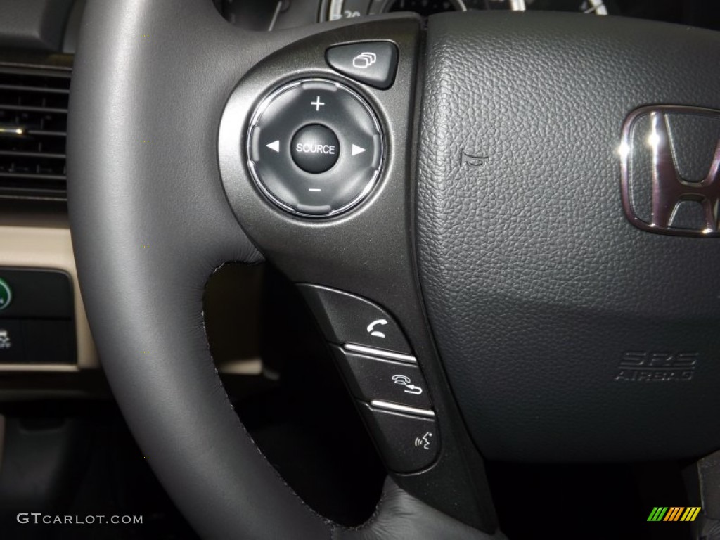 2014 Accord EX-L Sedan - Champagne Frost Pearl / Ivory photo #28
