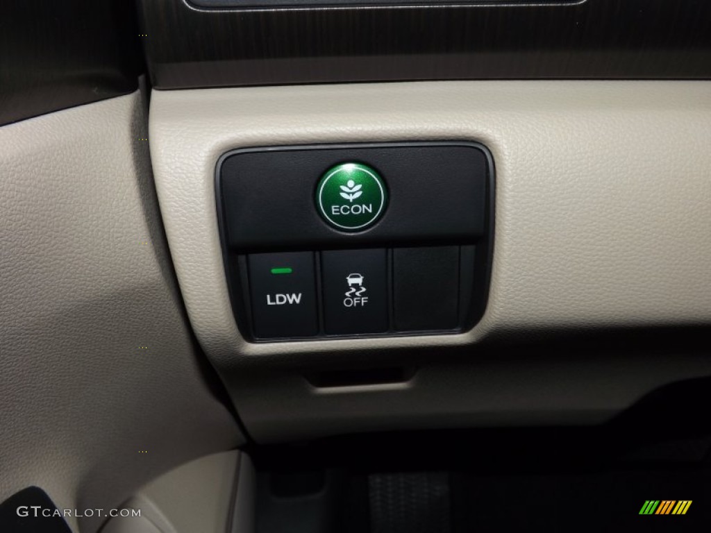 2014 Accord EX-L Sedan - Champagne Frost Pearl / Ivory photo #30