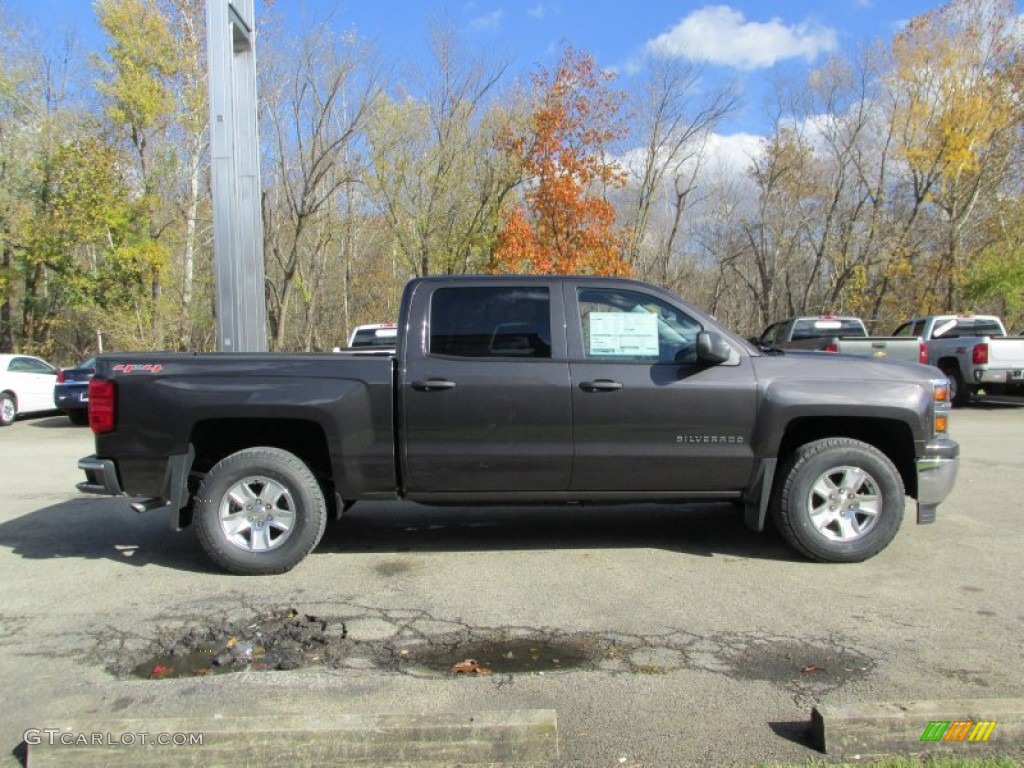 Black 2014 Chevrolet Silverado 1500 LT Crew Cab 4x4 Exterior Photo #87464894