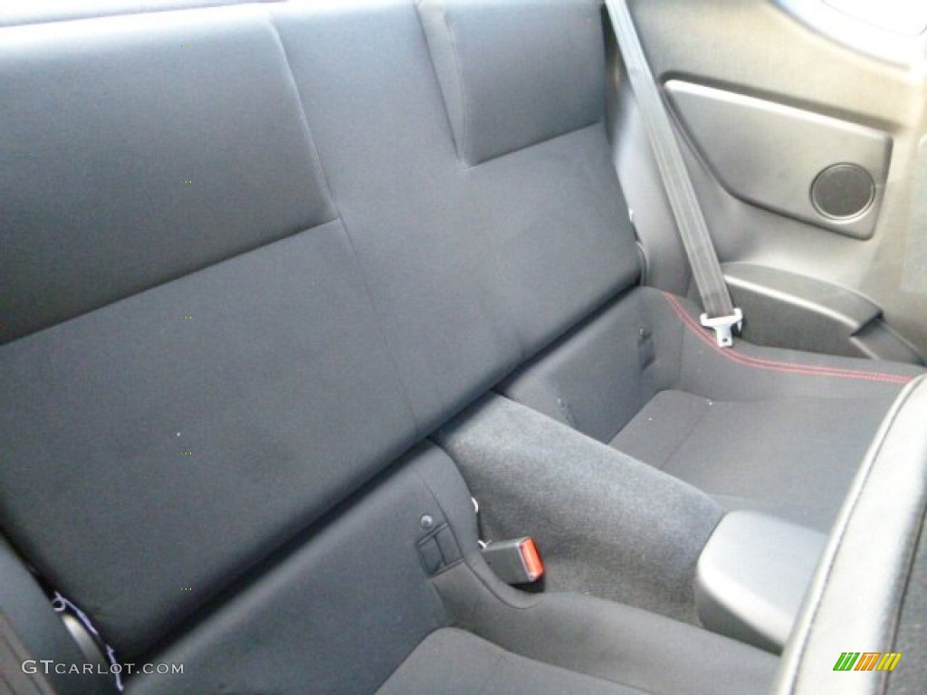 Black/Red Accents Interior 2014 Scion FR-S Standard FR-S Model Photo #87465380