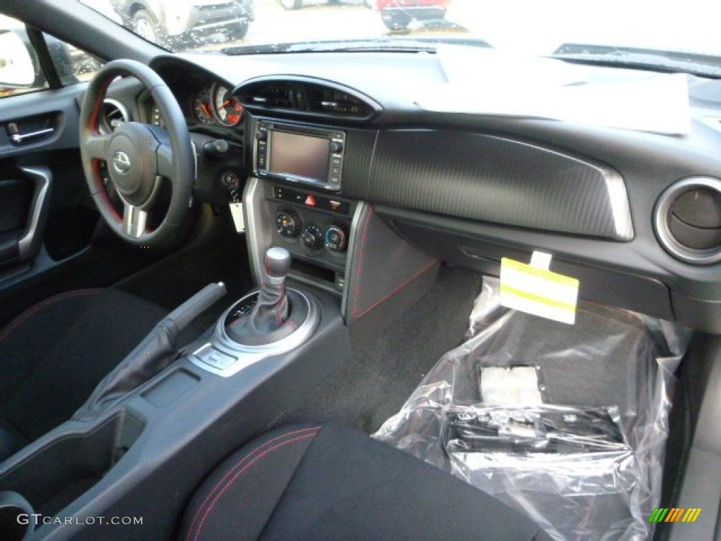 2014 Scion FR-S Standard FR-S Model Black/Red Accents Dashboard Photo #87465401