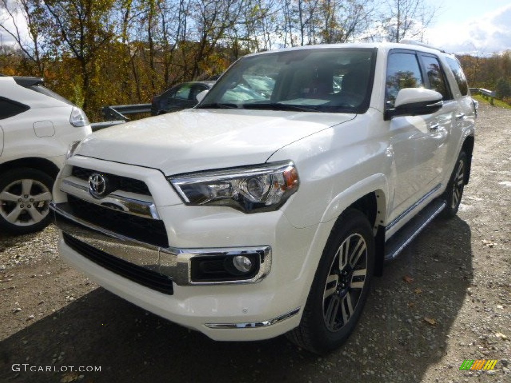 2014 4Runner Limited 4x4 - Blizzard White Pearl / Sand Beige photo #6