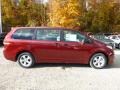 Salsa Red Pearl 2014 Toyota Sienna L Exterior