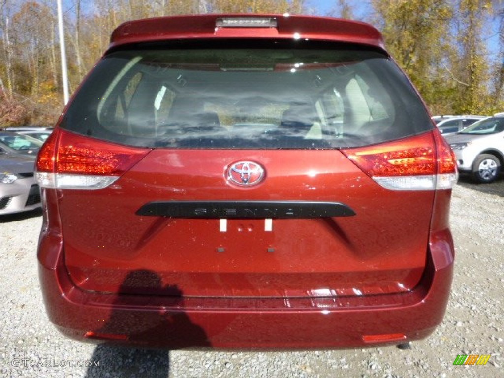 Salsa Red Pearl 2014 Toyota Sienna L Exterior Photo #87466076