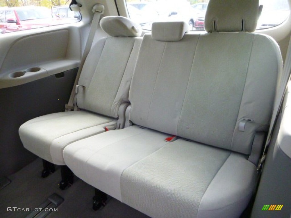 2014 Toyota Sienna L Rear Seat Photo #87466273