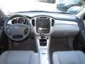 2007 Toyota Highlander Ash Gray Interior Dashboard Photo