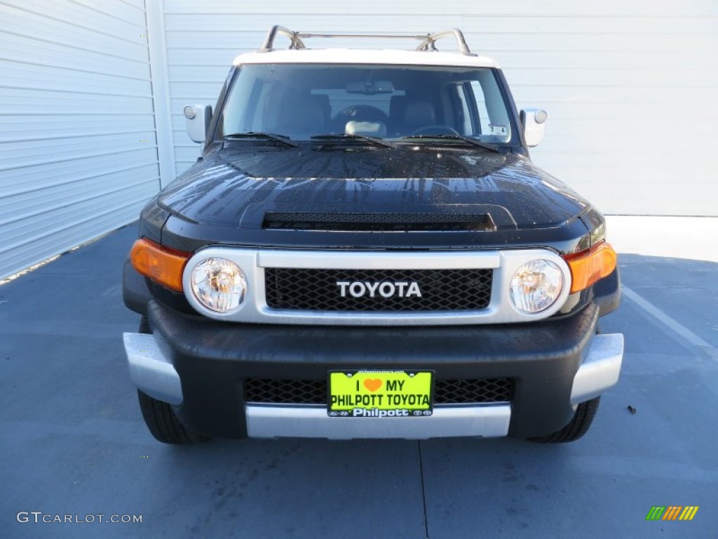 2012 FJ Cruiser 4WD - Black / Dark Charcoal photo #8