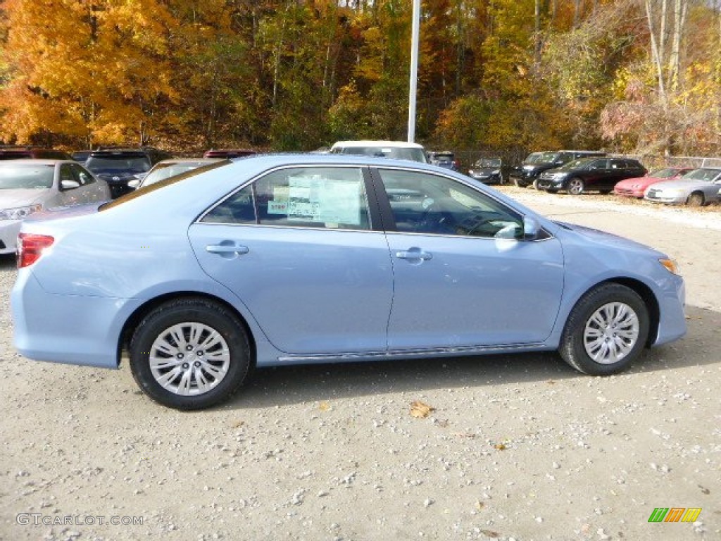2014 Camry LE - Clearwater Blue Metallic / Ivory photo #2