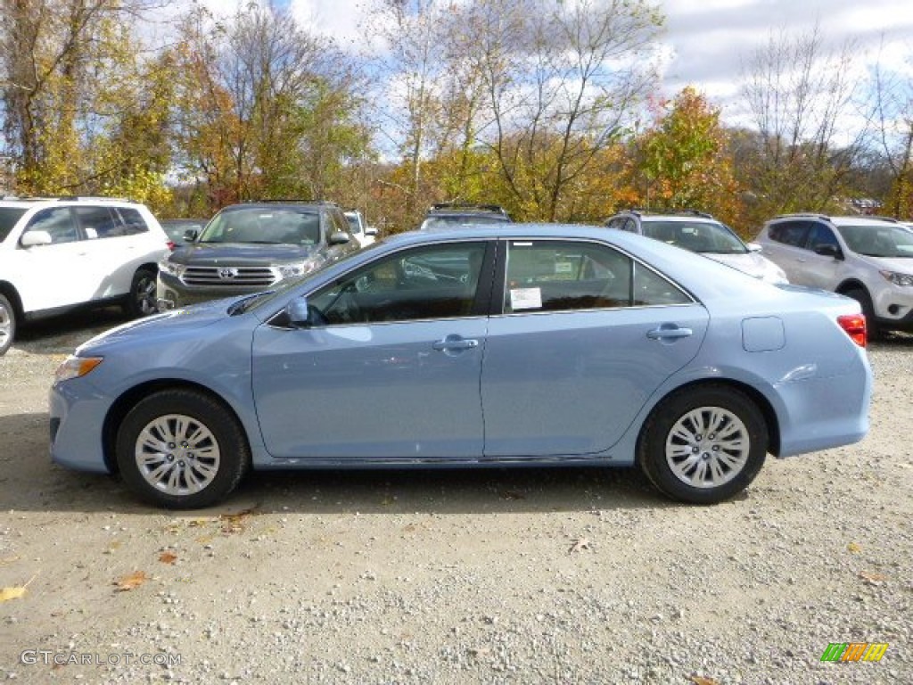 2014 Camry LE - Clearwater Blue Metallic / Ivory photo #6