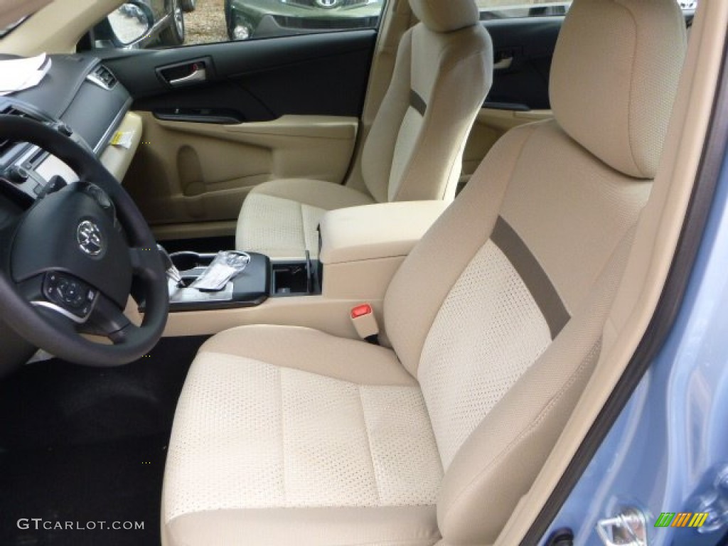 2014 Camry LE - Clearwater Blue Metallic / Ivory photo #10