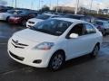 Polar White 2008 Toyota Yaris S Sedan Exterior