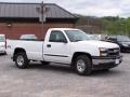 Summit White - Silverado 1500 LS Regular Cab 4x4 Photo No. 5