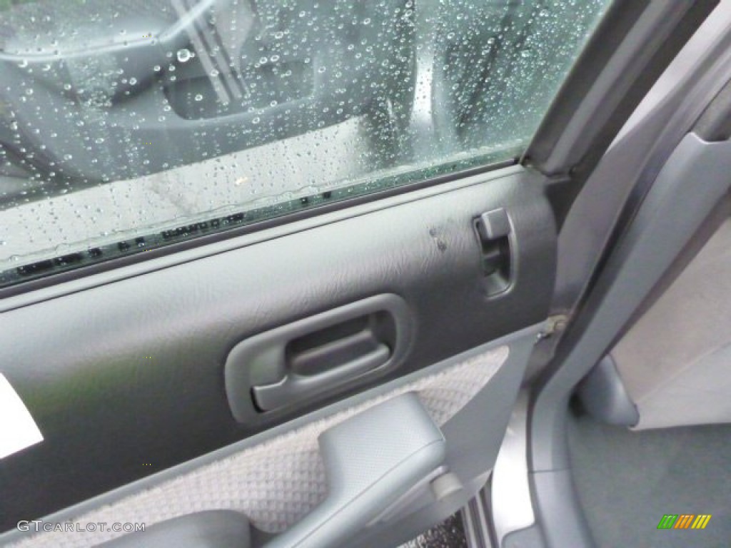 2005 Civic Value Package Sedan - Magnesium Metallic / Gray photo #16