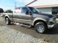 2005 Dark Stone Metallic Ford F250 Super Duty Lariat Crew Cab 4x4  photo #7