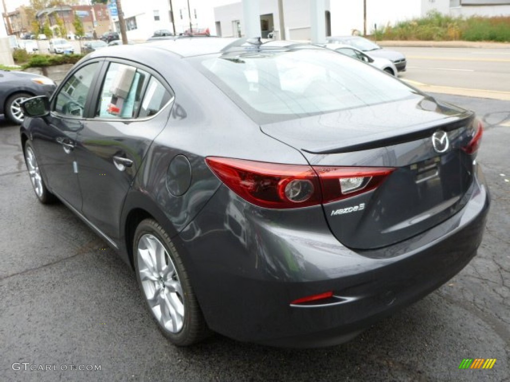 Meteor Gray Mica 2014 Mazda MAZDA3 s Grand Touring 4 Door Exterior Photo #87469766