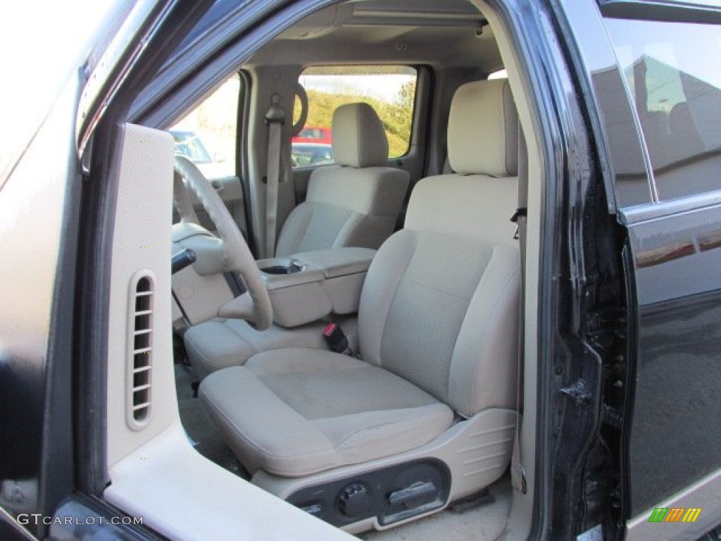 2004 F150 XLT SuperCrew 4x4 - Black / Tan photo #12